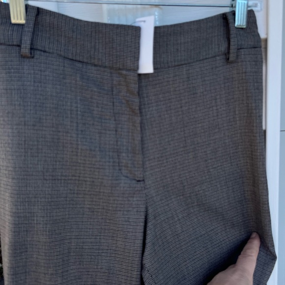 Talbots Pants & Jumpsuits Nwt Talbots Pretty Black Brown Gray Plaid Newport Wool Lined Dress